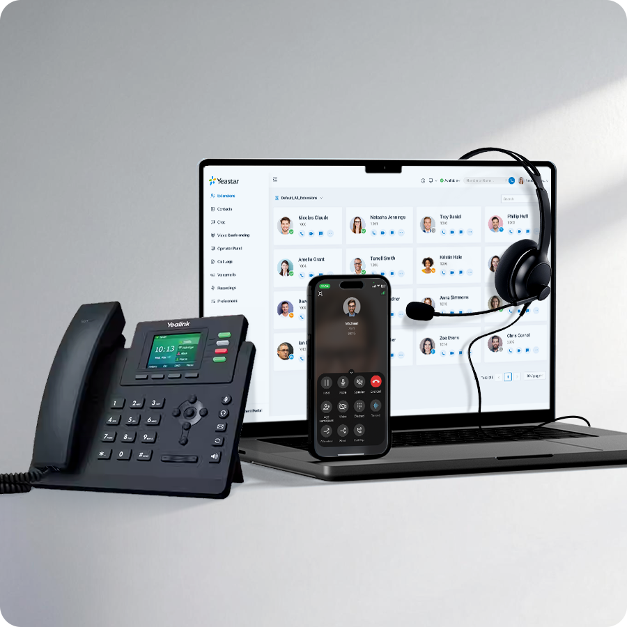 نظام الهاتف السحابي PBX للأعمال